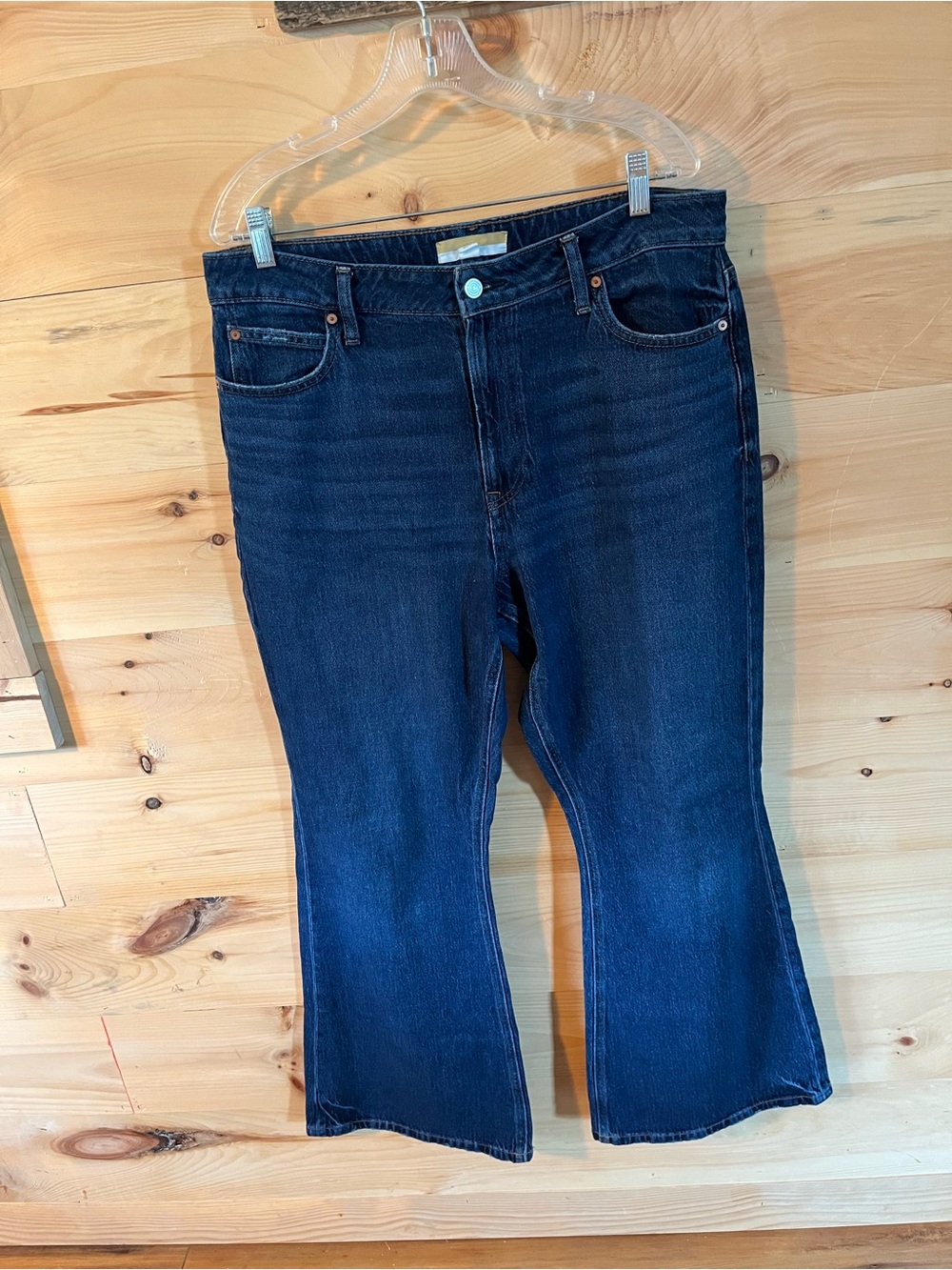 Source Unknown Indigo Flare Jeans